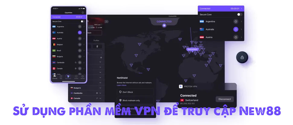 Cách đăng nhập vào New88 khi bị chặn đơn giản nhất 4 Sử dụng phần mềm VPN để truy cập New88